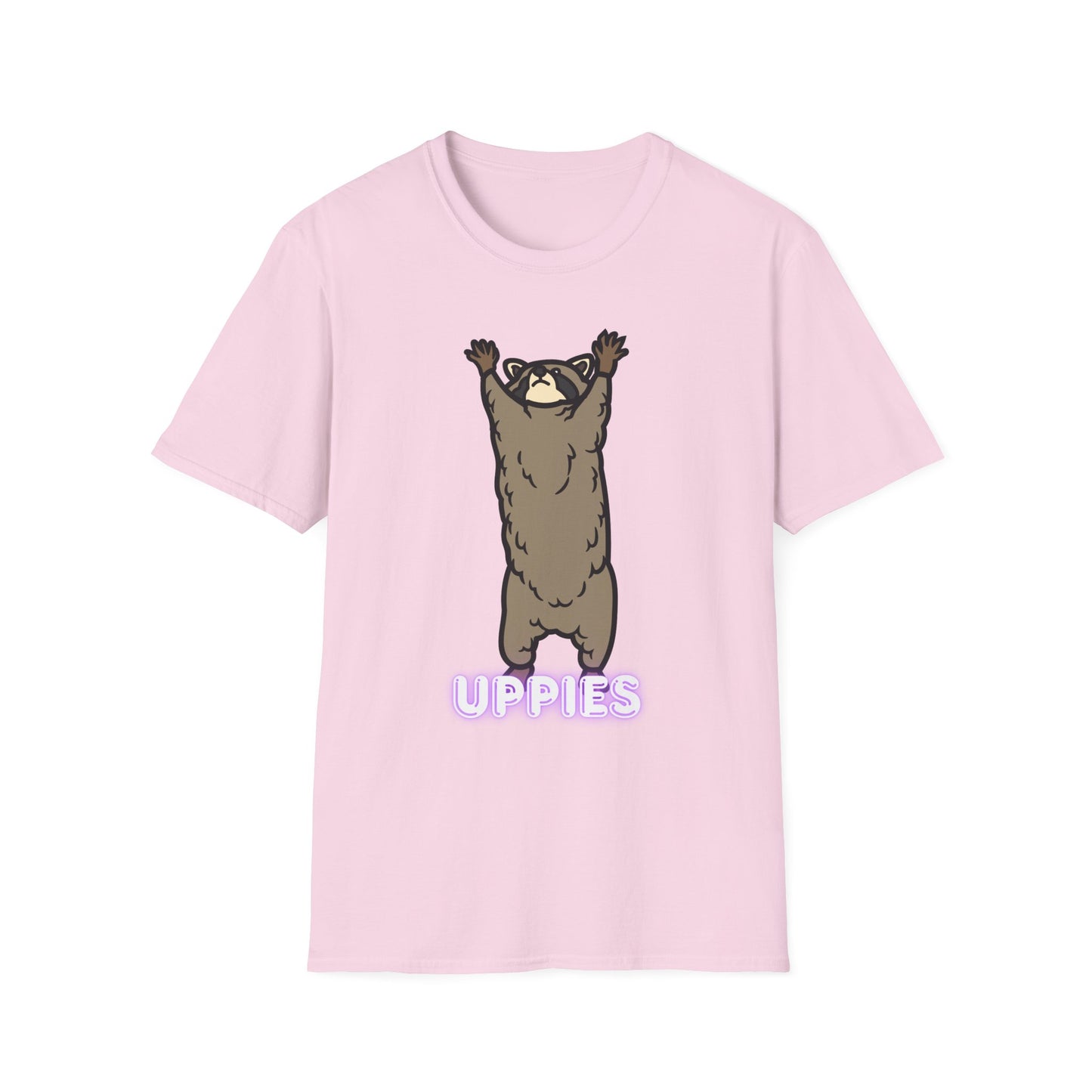 Funny Raccoon 'Uppies' Tee