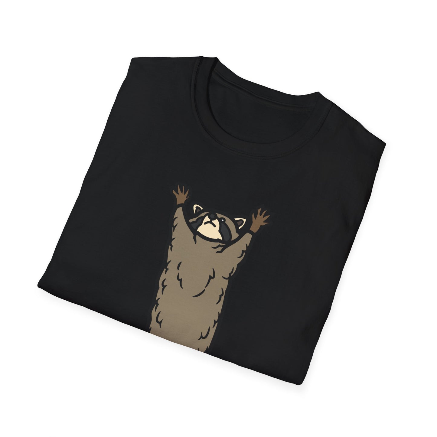 Funny Raccoon 'Uppies' Tee