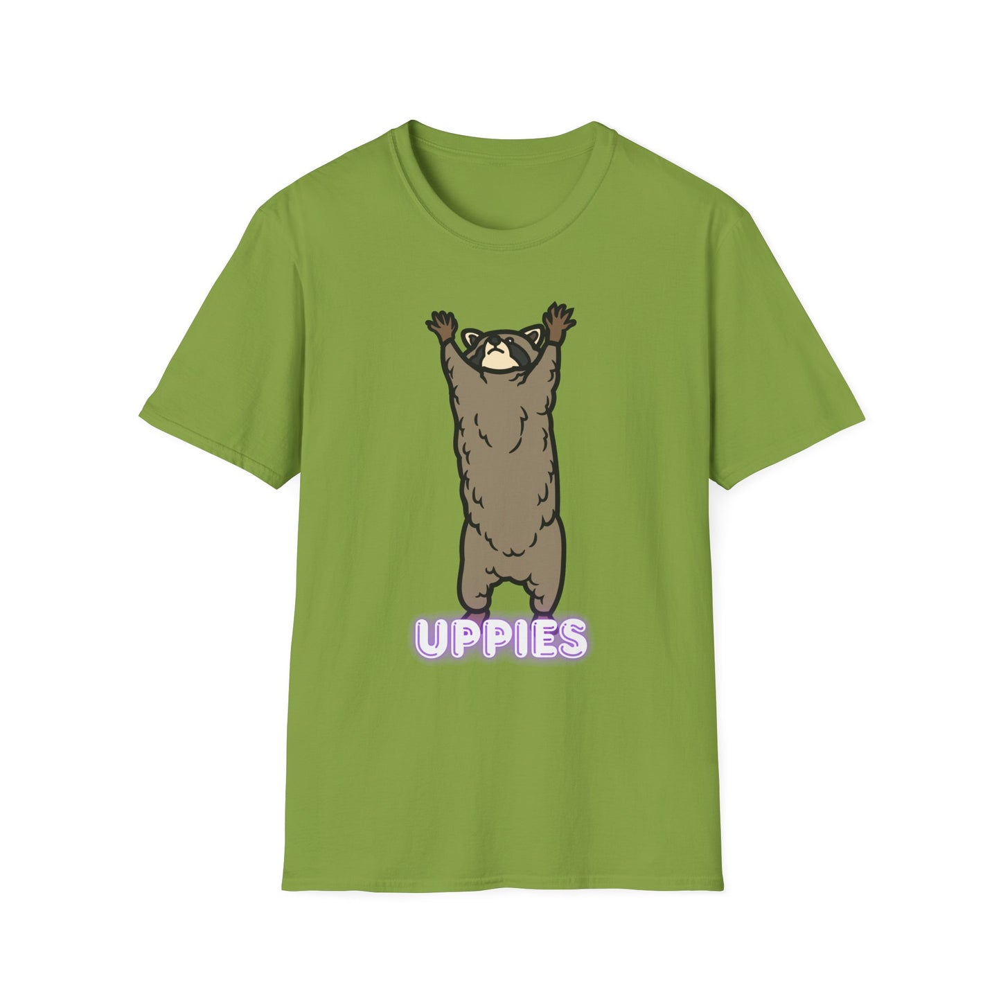 Funny Raccoon 'Uppies' Tee