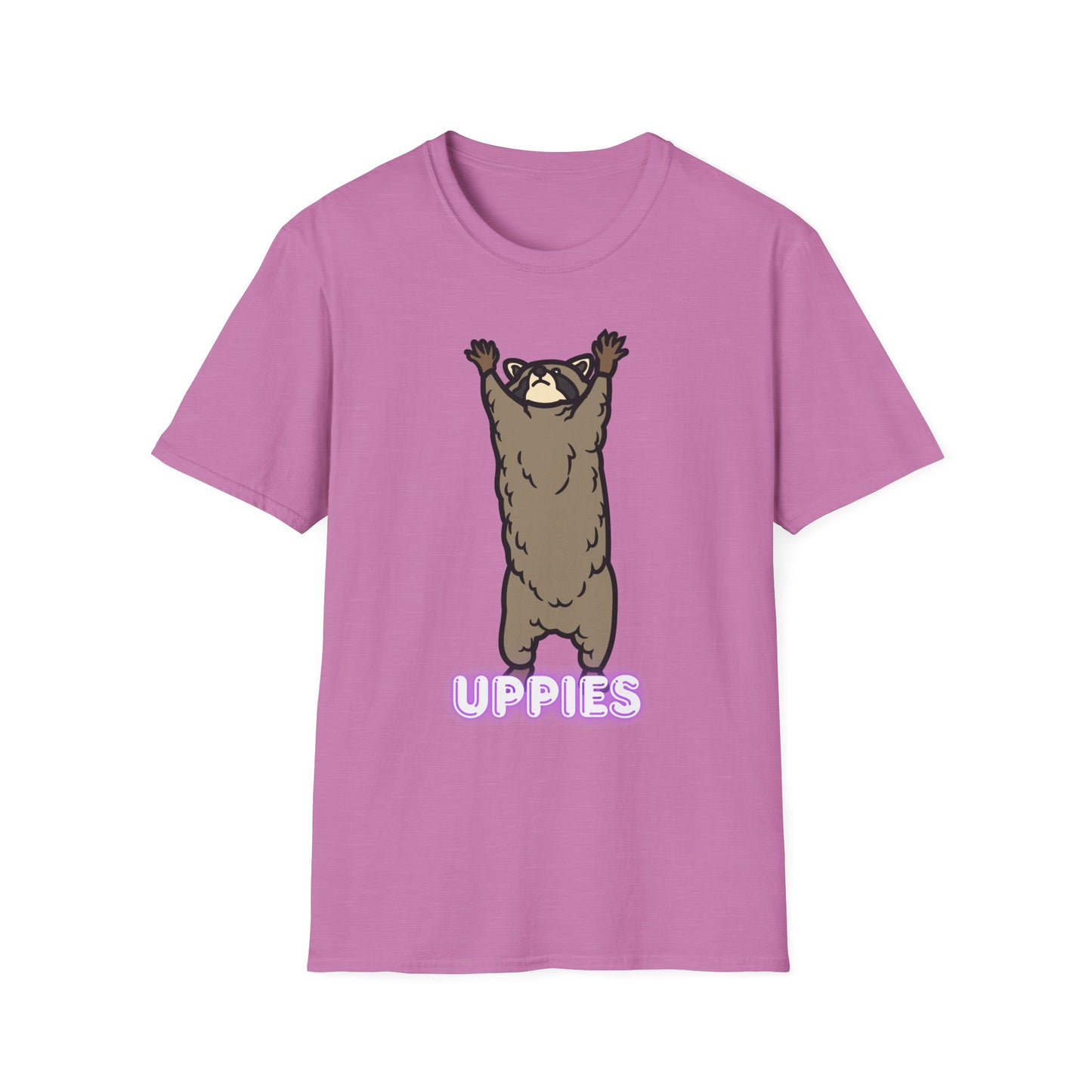 Funny Raccoon 'Uppies' Tee