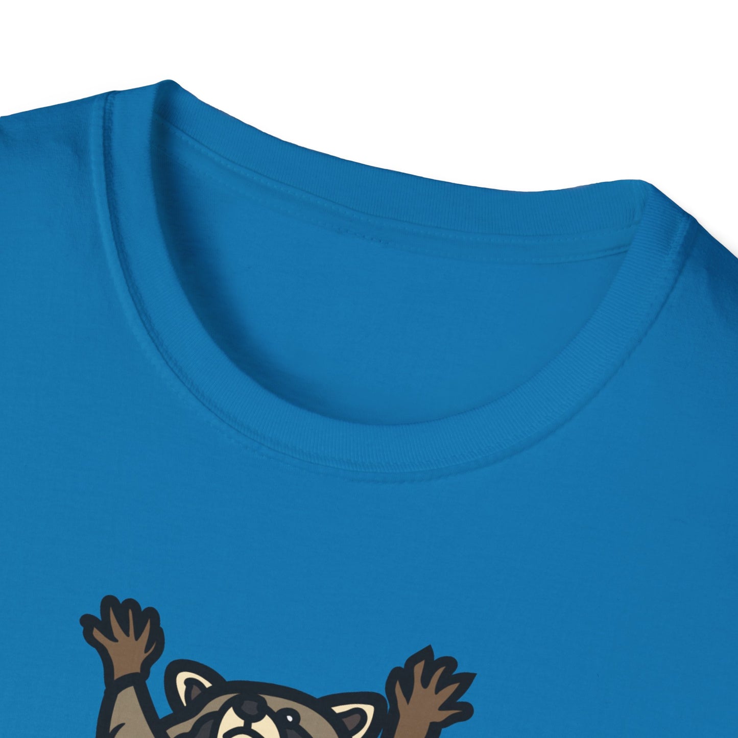 Funny Raccoon 'Uppies' Tee