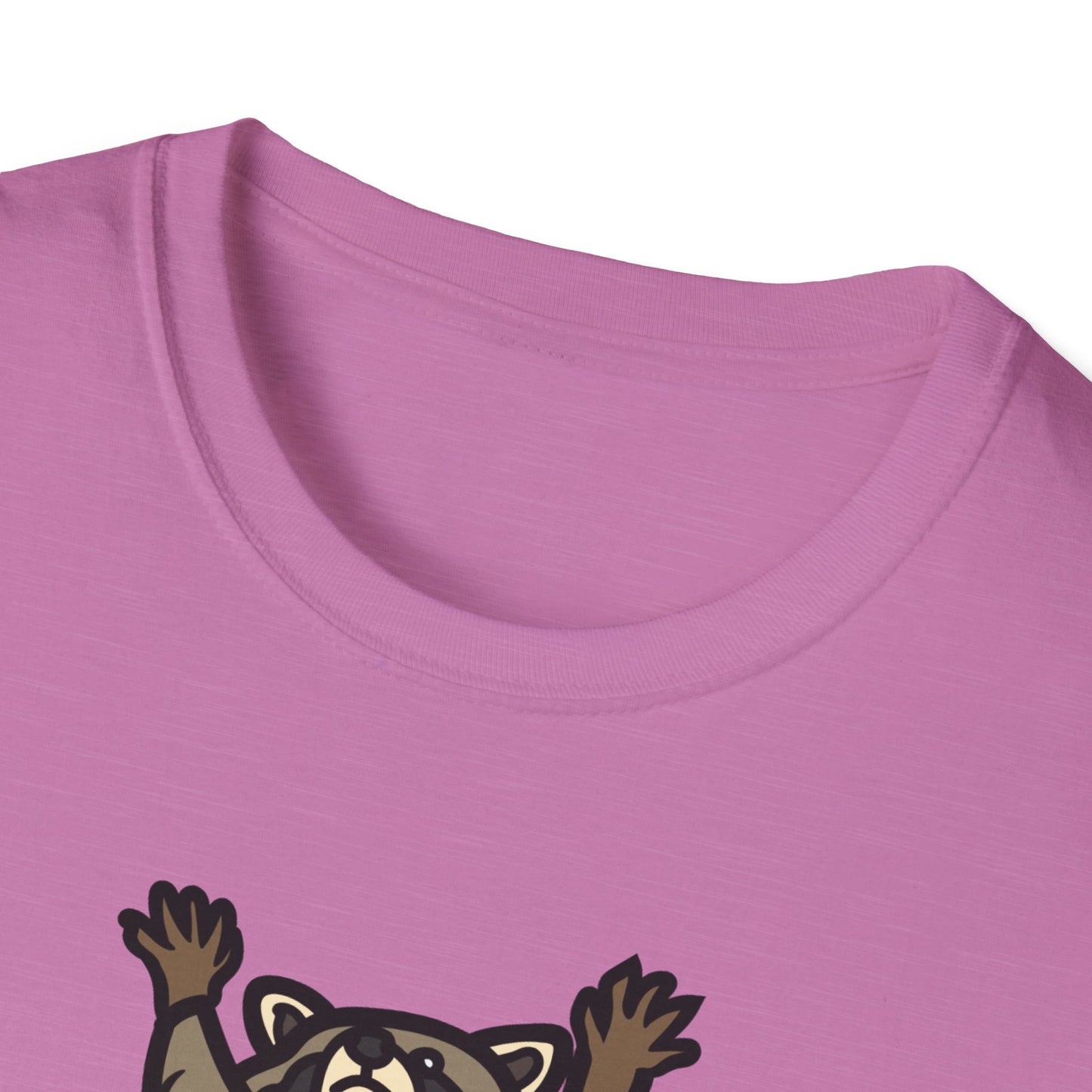 Funny Raccoon 'Uppies' Tee