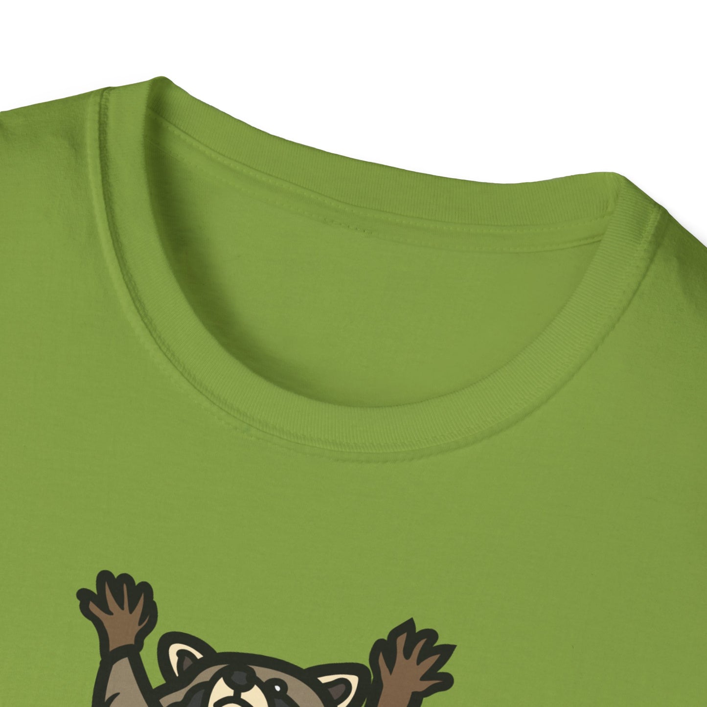 Funny Raccoon 'Uppies' Tee