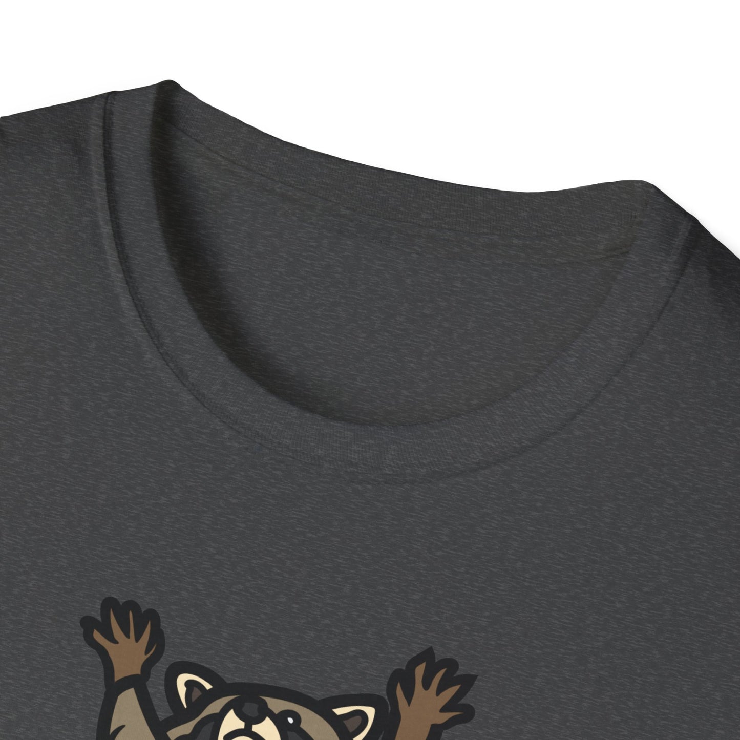 Funny Raccoon 'Uppies' Tee