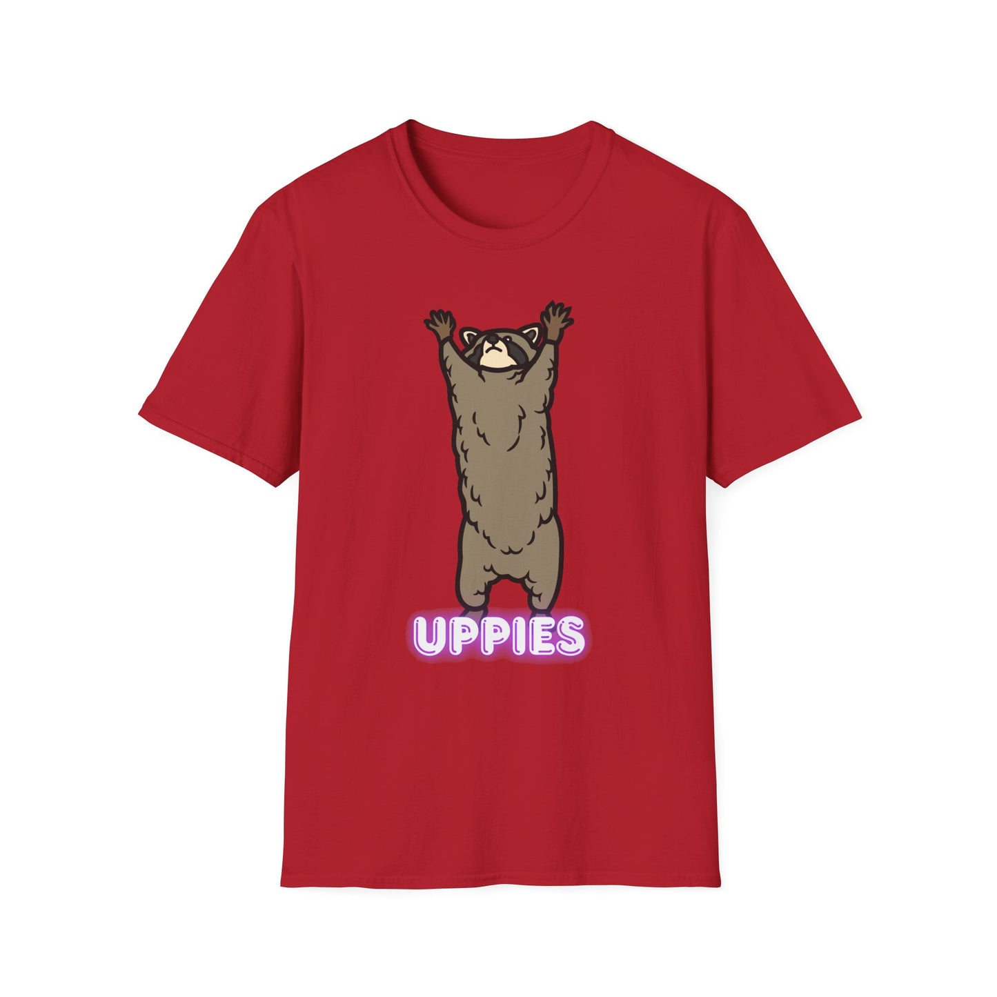 Funny Raccoon 'Uppies' Tee