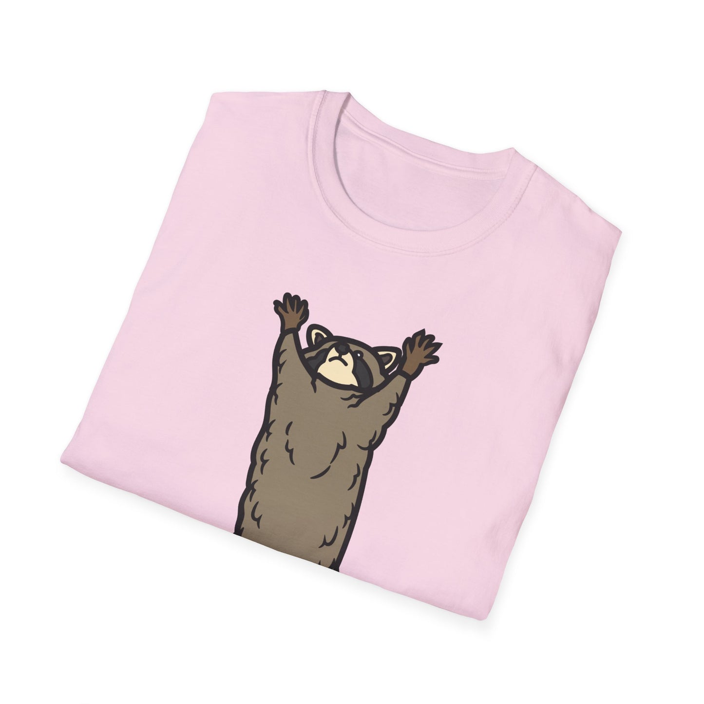 Funny Raccoon 'Uppies' Tee