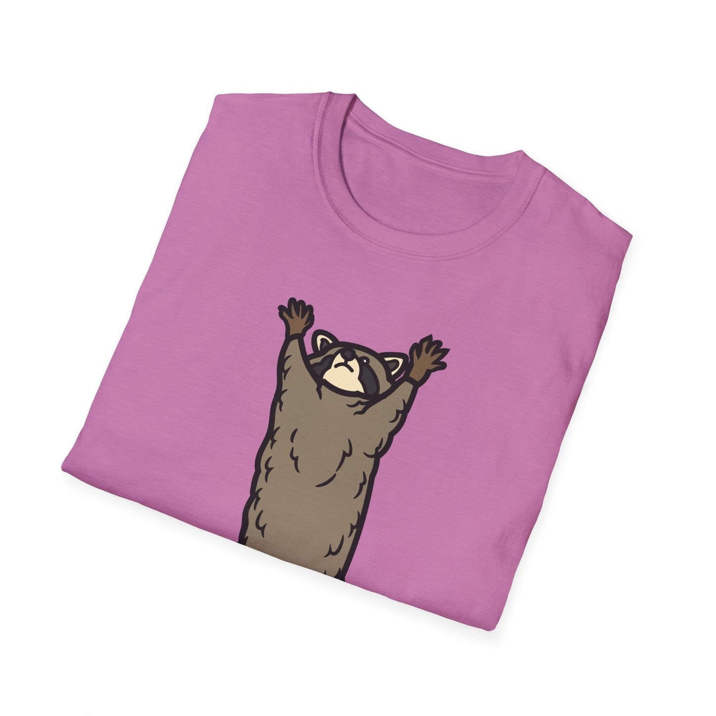 Funny Raccoon 'Uppies' Tee