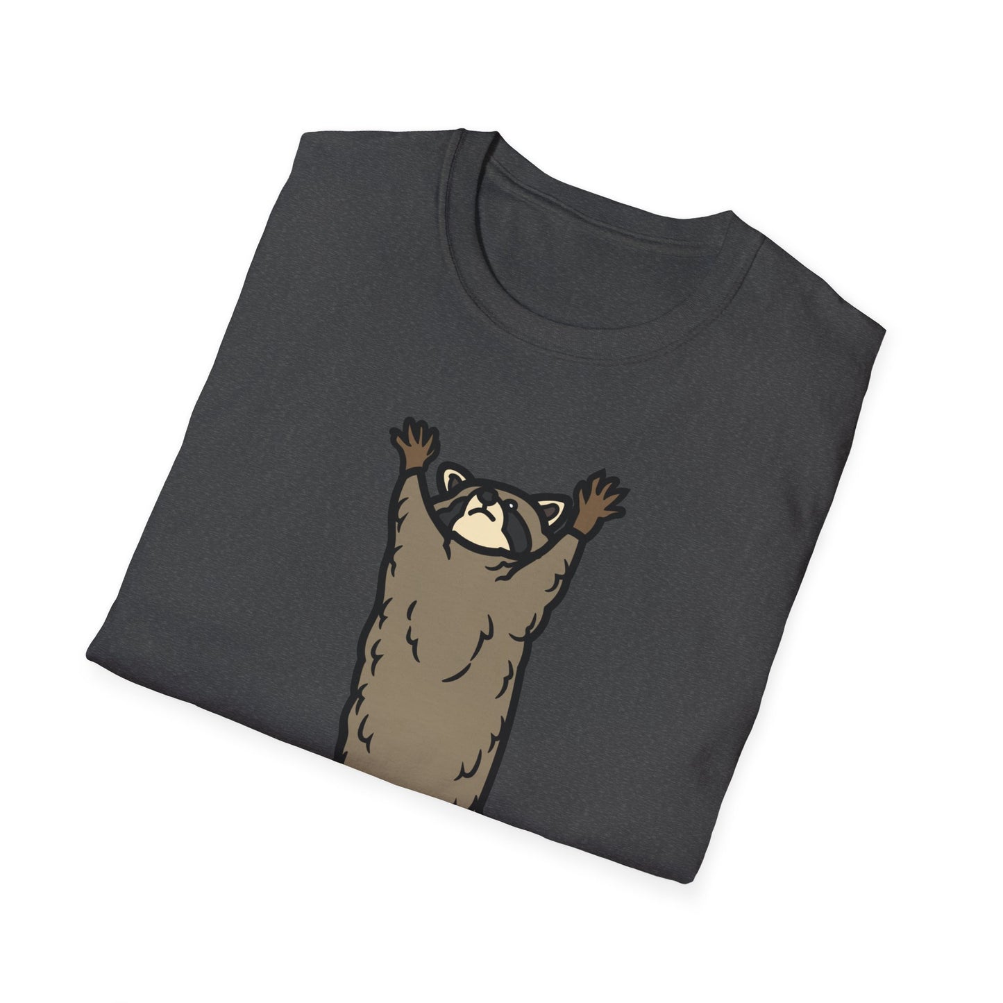 Funny Raccoon 'Uppies' Tee