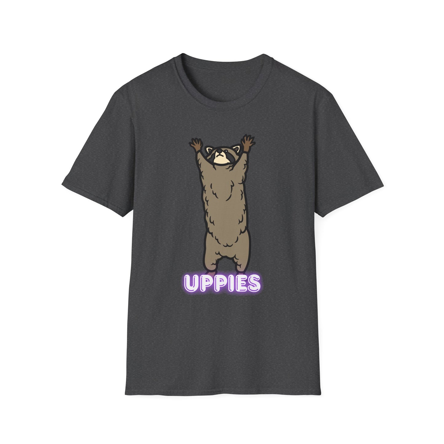 Funny Raccoon 'Uppies' Tee