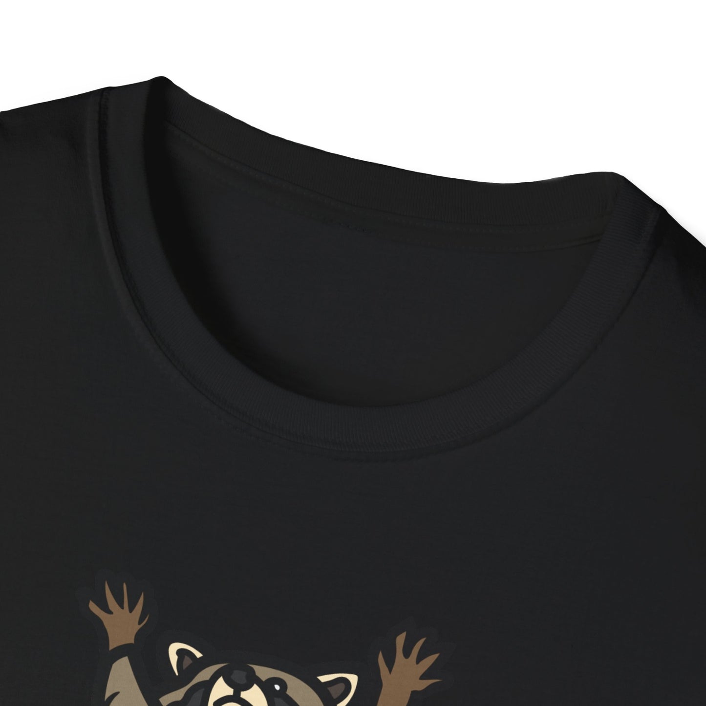 Funny Raccoon 'Uppies' Tee