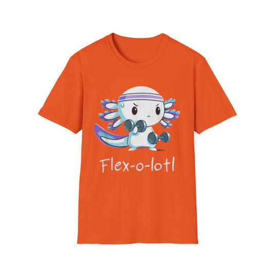 Flex-o-lotl Fitness T-Shirt for Fitness Lovers