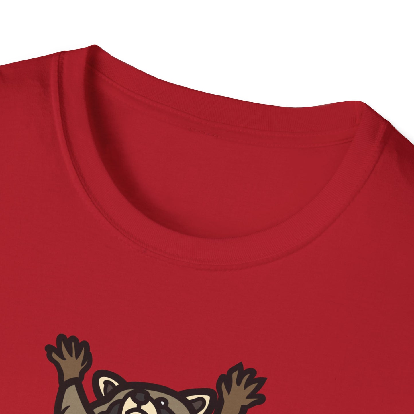 Funny Raccoon 'Uppies' Tee