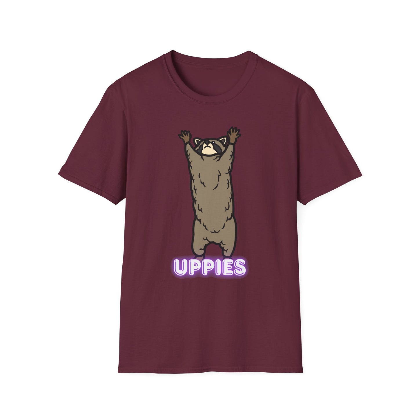 Funny Raccoon 'Uppies' Tee