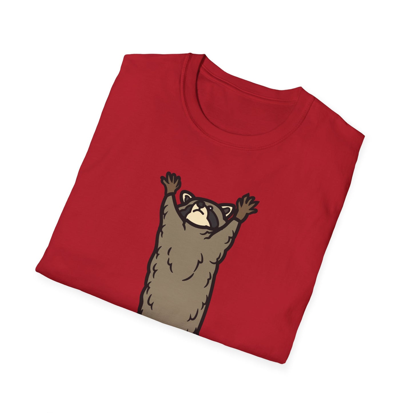 Funny Raccoon 'Uppies' Tee