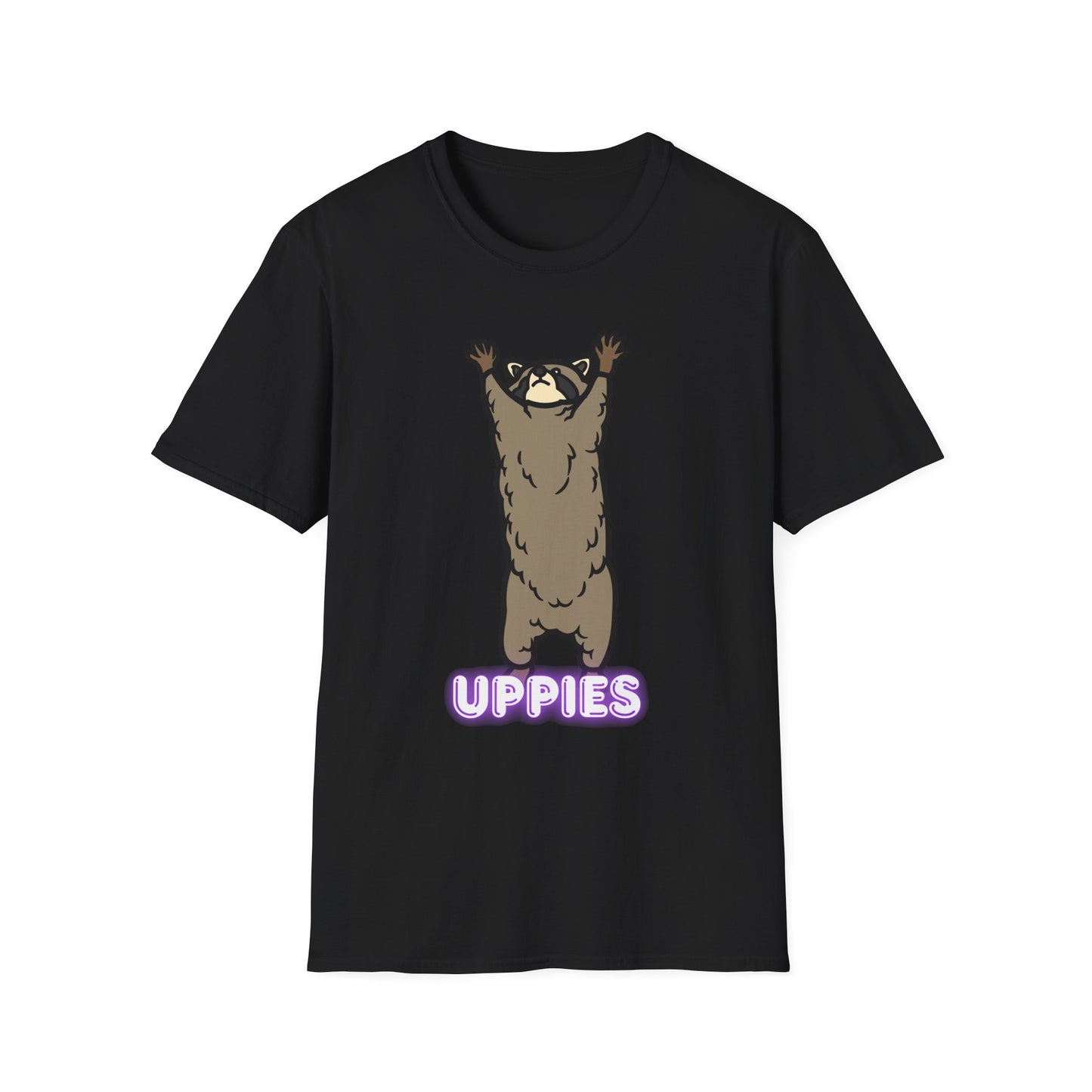 Funny Raccoon 'Uppies' Tee