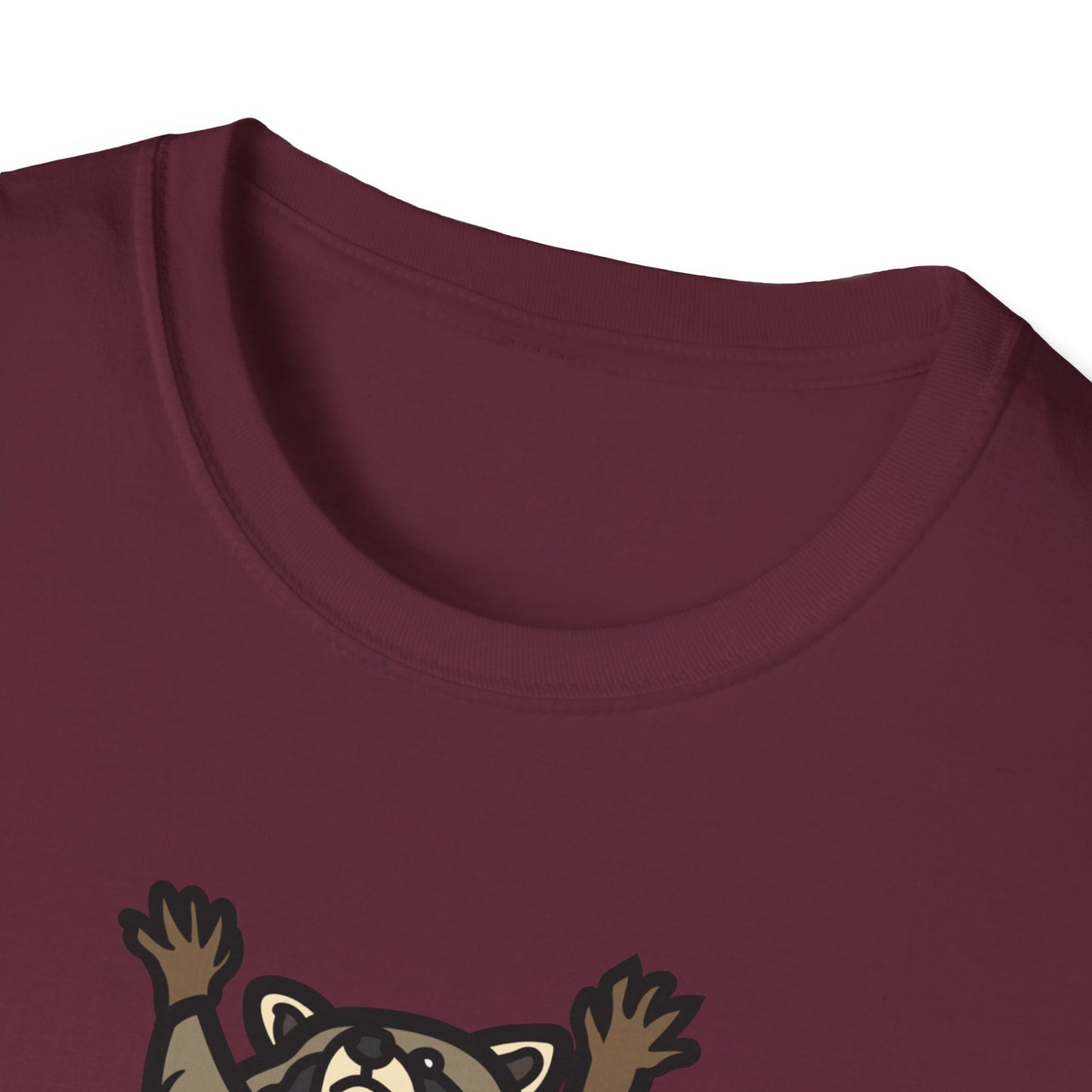 Funny Raccoon 'Uppies' Tee